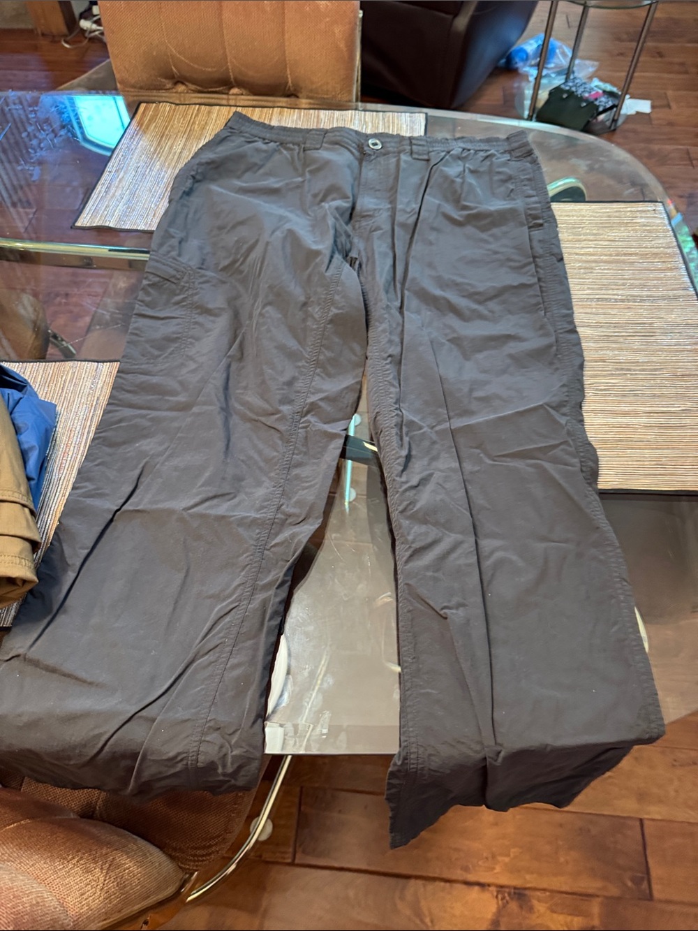 Exofficio Men's Black Travel Chinos - Lightweight Black Pants